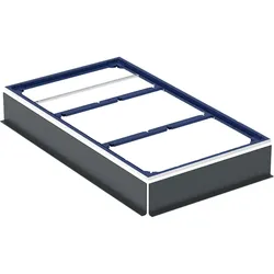 Geberit, Zubehör Badmöbel, Duofix cadre d'installation pour surface de douche, pour dix pieds, 160x90cm, 551.517.00.1
