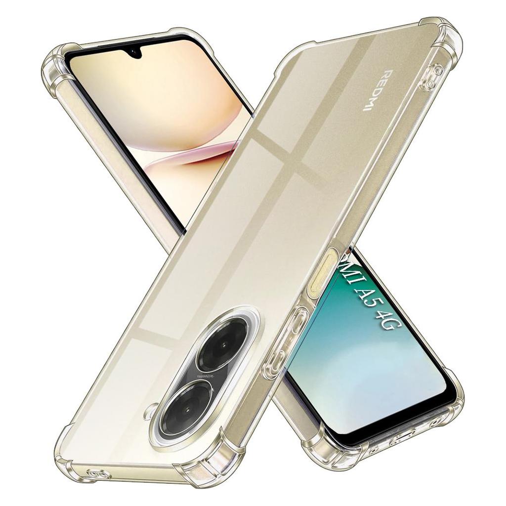 Techsuit - Shockproof Clear Silicone - Xiaomi Redmi A5 4G - Clear (Xiaomi Redmi A5 4G) (57494001)