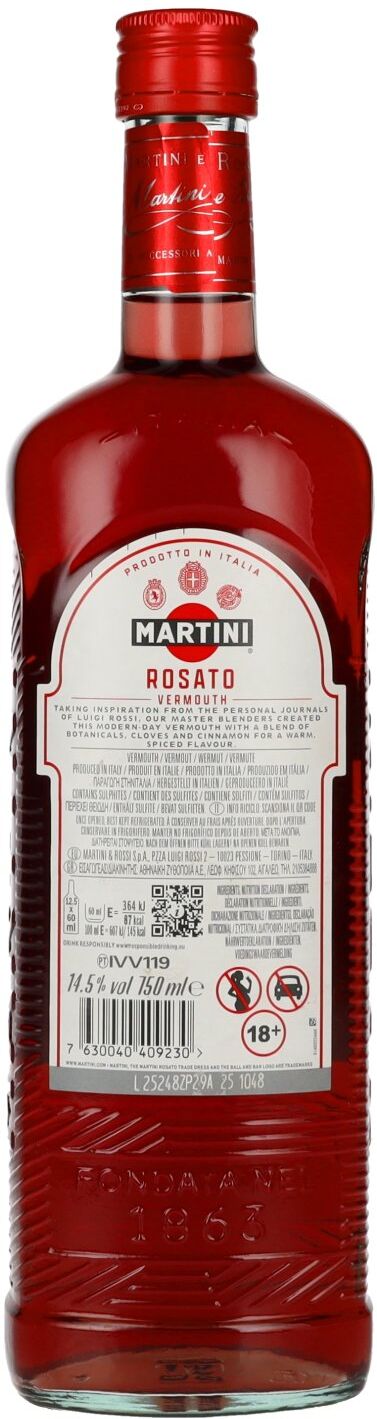 Martini L'Aperitivo ROSATO Vermouth 14,5% Vol. 0,75l