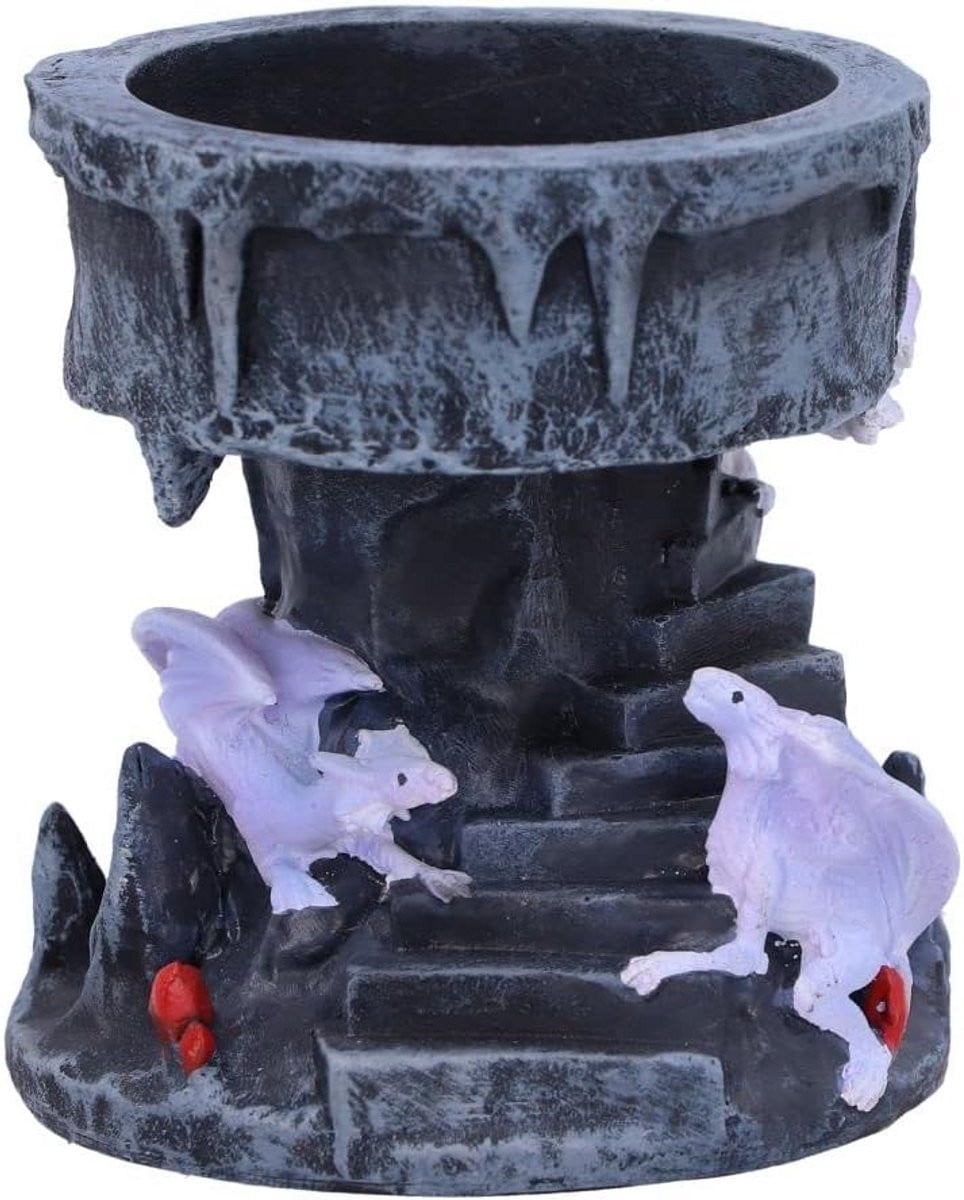 Keltisch Kruis Drakenbeeldenhouder voor Tealight - Fantasie Decoratie