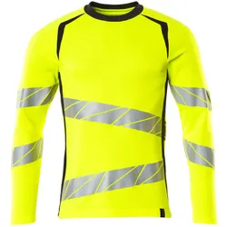 Warnschutz Langarmshirt "ACCELERATE SAFE" UV-Schutz - L - gelb/schwarzblau