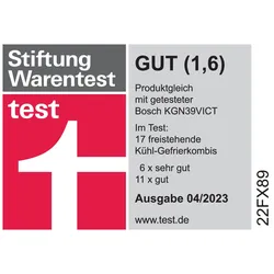 Bosch Stand-Kühl-Gefrierkombination KGN392ICF