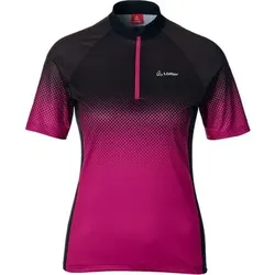 LÖFFLER Damen Trikot DA. BIKE-JERSEY DOTS MID, Größe 36 in Pink Pink