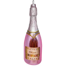 Weihnachtsbaumanhänger Champagnerflasche Gift-Company, 15.5 cm