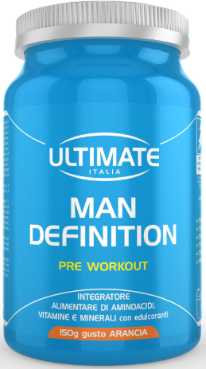 ULTIMATE ITALIA Man Definition Pre Workout 150 Grammi 