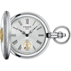 Tissot T-Pocket Double Savonnette Mechanical T865.405.99.038.01 - silber - 49.8mm