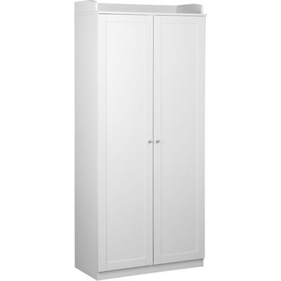 Aktenschrank OTTO HOME "Aalborg", weiß, B:80cm H:180cm T:40cm, FSC-zertifizierter Holzwerkstoff, Schränke, 4 Fächer mit Ordnerhöhe, umrandete Ablagefläche, Höhe 180 cm