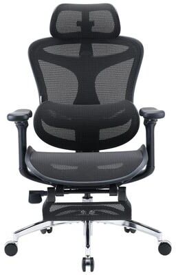 SIHOO C300 Computer Chair with Footrest, Gaming Chair with Soft 4D Armrests, Dynamic Lumbar Support and Swivel Office Chair
