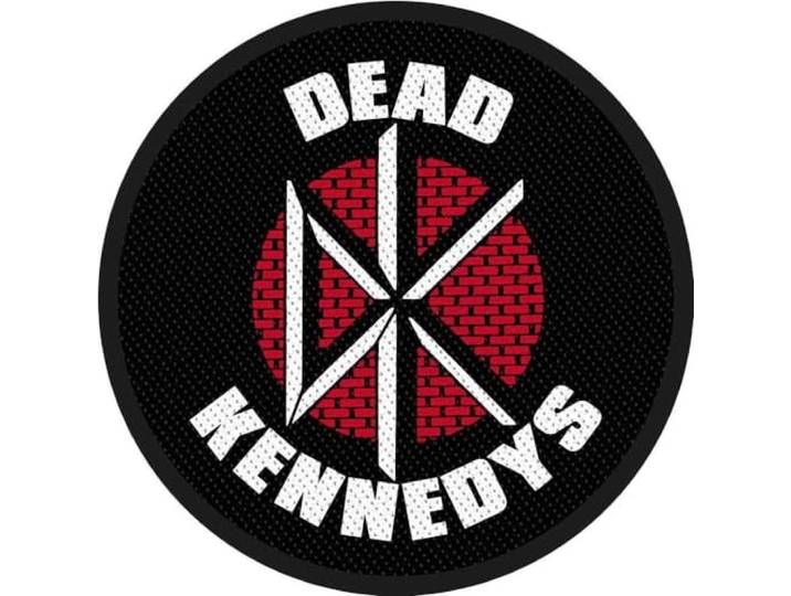 Dead Kennedys Patch met stoffen logo, eenheidsmaat, zwart