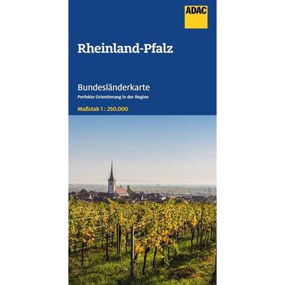 ADAC Bundesländerkarte Deutschland 10 Rheinland-Pfalz, Saarland 1:250.000, Sonstige von , MairDuMont, 978-3-8264-2368-0