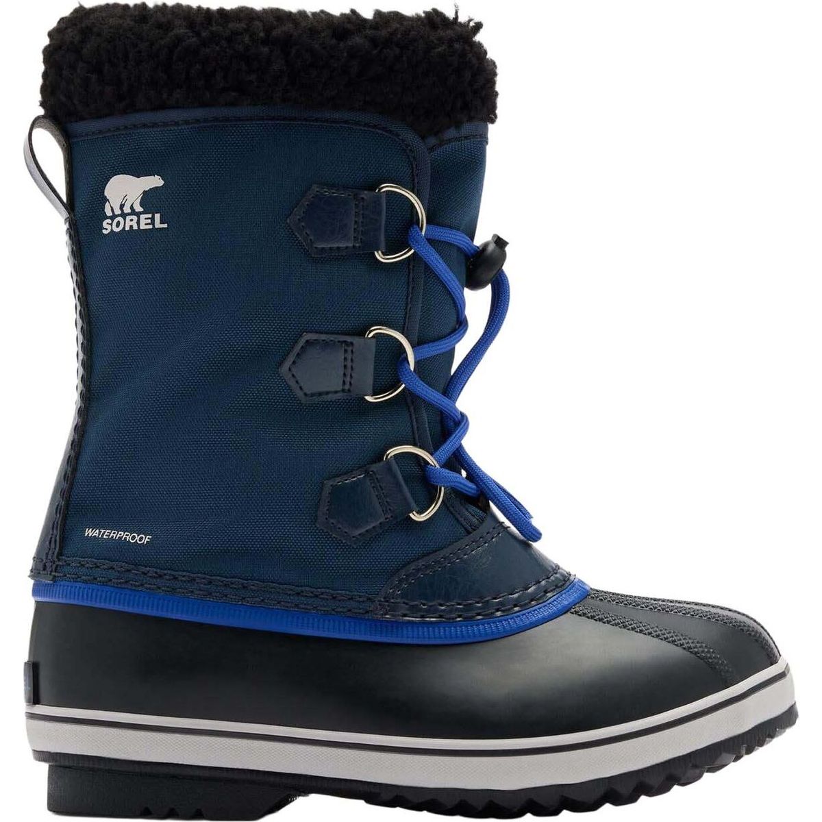 Sorel Little Kids Yoot PAC Nylon WP collegiate navy super blue (465) 28 217670-2176702-465-28