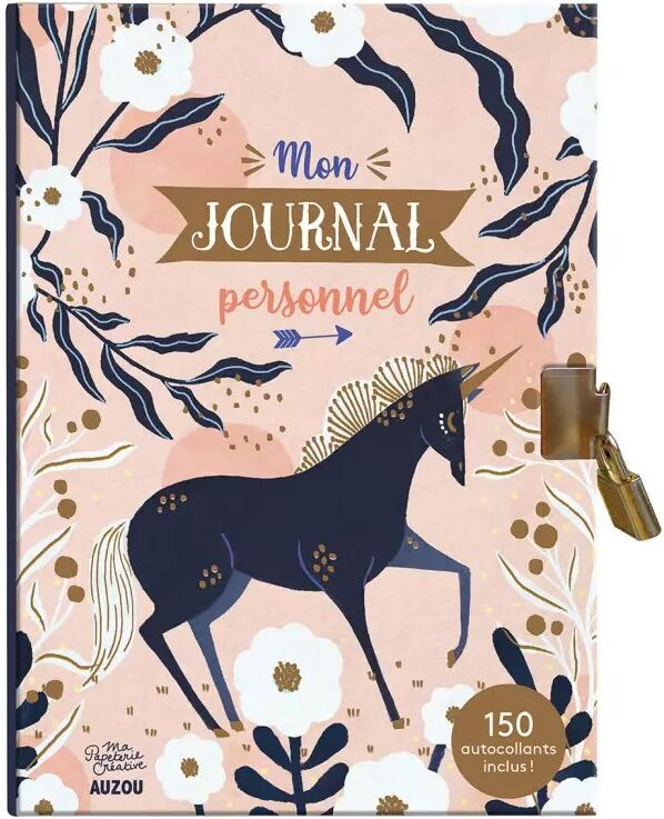 Ma papeterie créative : Mon journal personnel - Auzou