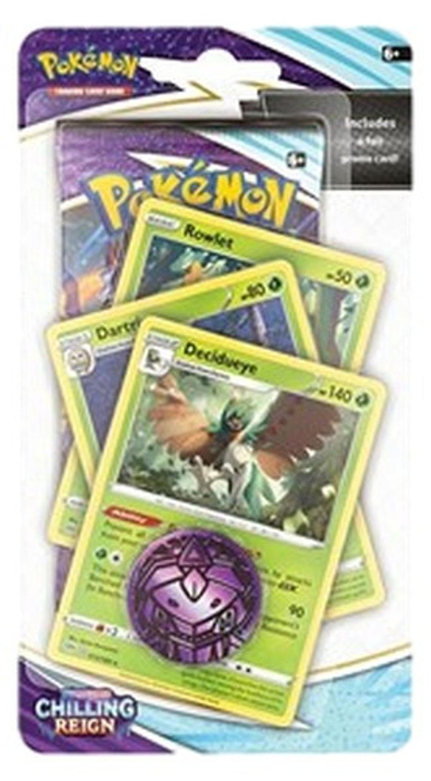Pokemon Chilling Reign Decidueye Premium Checklane Blister van The Pokemon Company