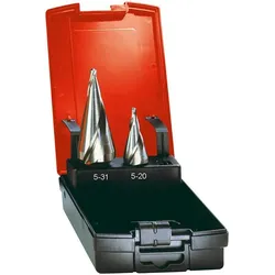 FORMAT Blechschälbohrer Set 4-31,0mm spiralgenutet