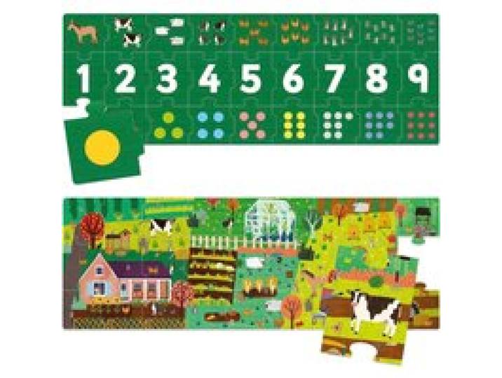 Zahlenpuzzle - Zahlen und Mengen