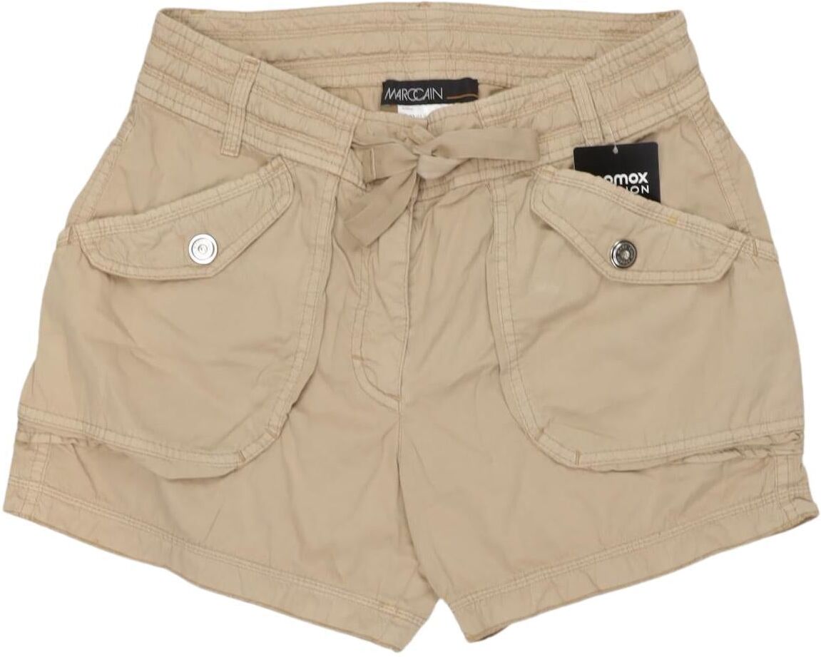 Cain Damen Shorts, Beige, Gr. EU 36 (Marc Cain N2), Baumwolle - Second Hand
