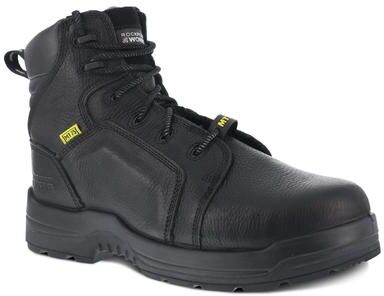 "ROCKPORT WORKS More Energy 6"" Comp Toe Boot - Mens 9.5 Black Boot W"