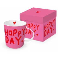 Happy Heart Trend Mug, Kaffeetasse, Becher, Tasse, Bone China, 400 ml, 160303033