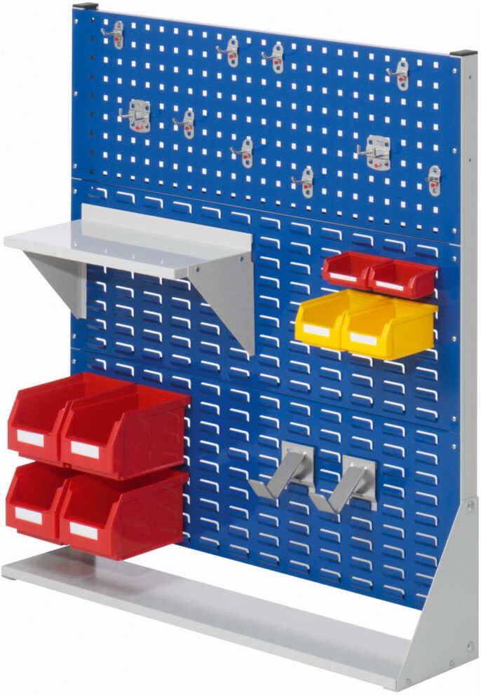 Kappes Stellwand RasterPlan Gr. 3 einseitig RAL 7035/5010 mit Ausstattung (7003.02.0516)