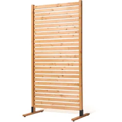 VEVOR Sichtschutz aus Holz, 91x6,3x187 cm, Raumteiler für den Außenbereich, freistehender Raumtrenner, dekorativer Trennwand für die Terrasse, Außentrennwand für Balkon, Terrasse, Rasen, Garten