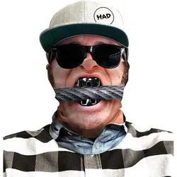 HAD Schal Original, Größe ONE SIZE in Schwarz Antagonist