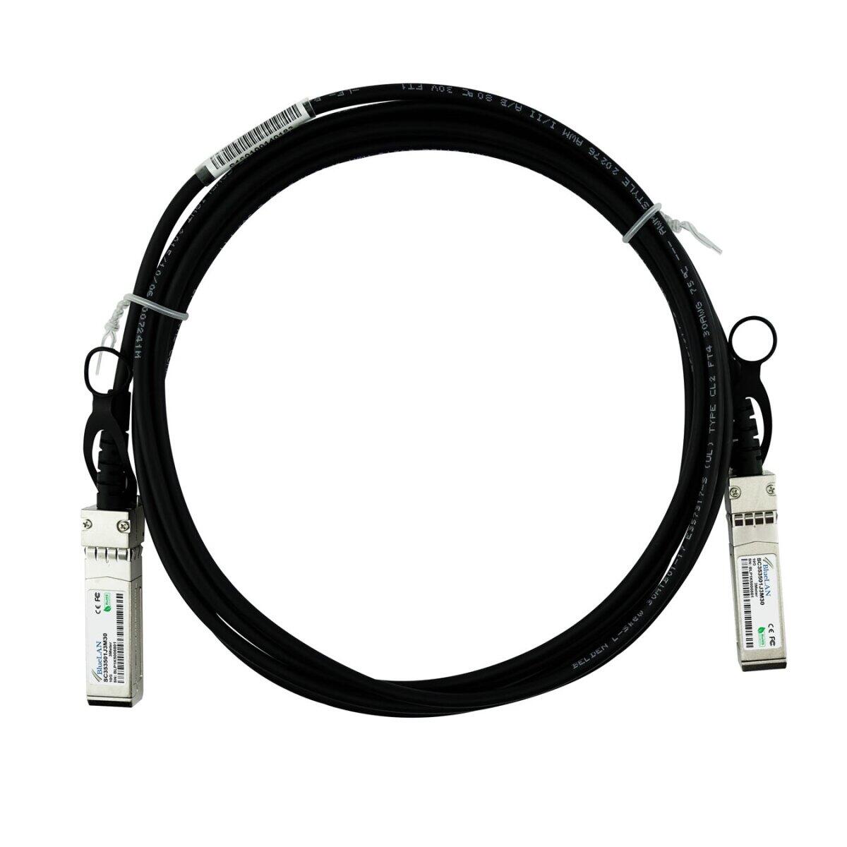 BlueOptics Ubiquiti UDC-1 kompatibles BlueLAN DAC SFP+ SC353501J1M30 UDC-1-BL