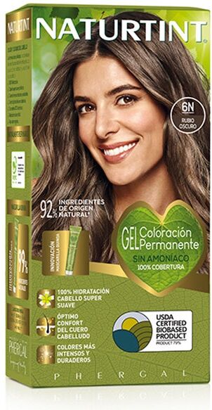NATURTINT Tinte Permanente 6N-RUBIO OSCURO