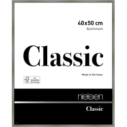 Nielsen Bilderrahmen Classic Aluminium Platin / 40 x 50