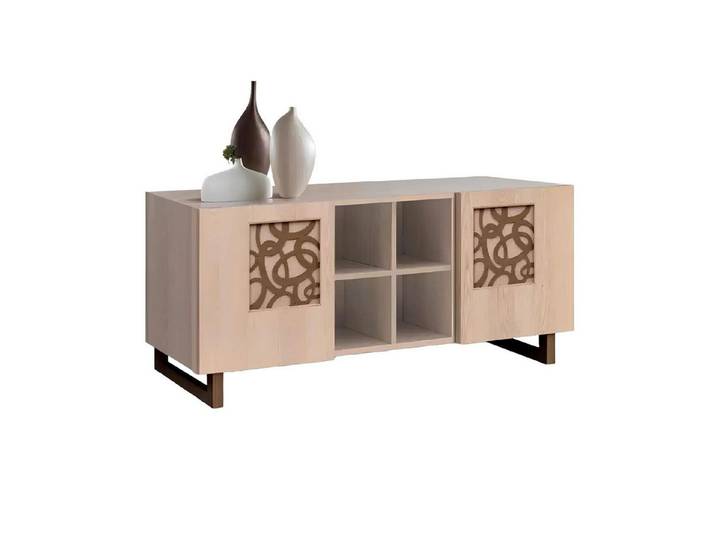 Xlmoebel Sideboard Beiges Sideboard mit luxuriösem Design und hochwertiger Verarbeitung (Sideboard, 1 St., Sideboard), Hergestellt in Europa