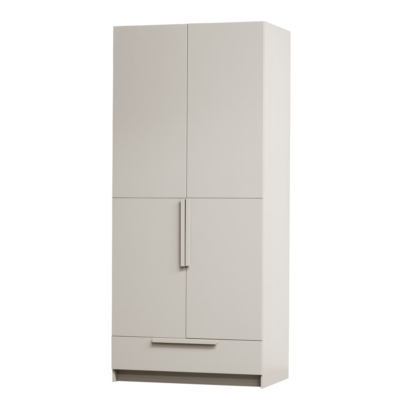 WOOOD Kledingkast Pure Grenenhout 2-deurs Dust Hoogte: 215 cm