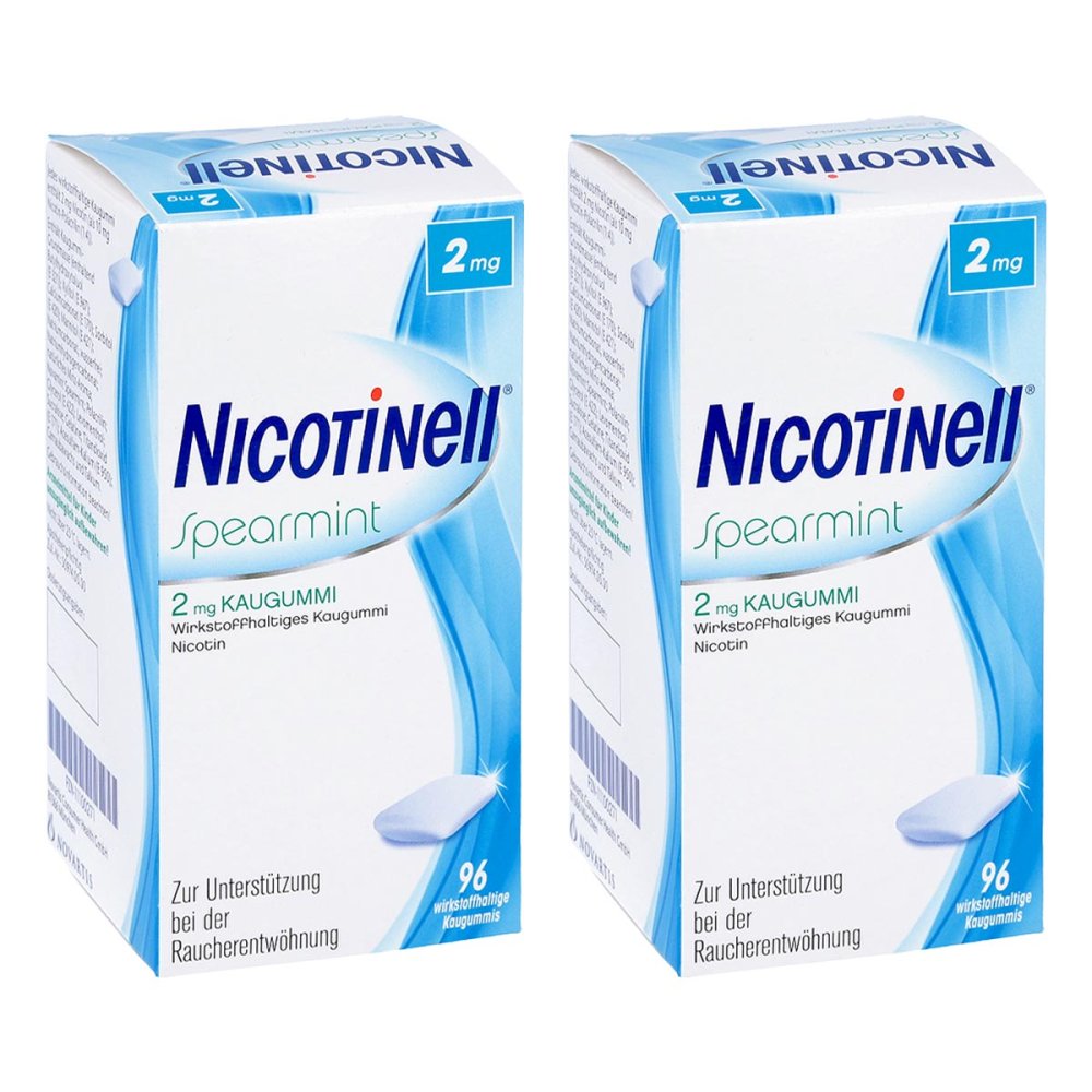 Cooper Consumer Health Deutschland GmbH Nicotinell Kaugummi 2 mg Spearmint 08107015