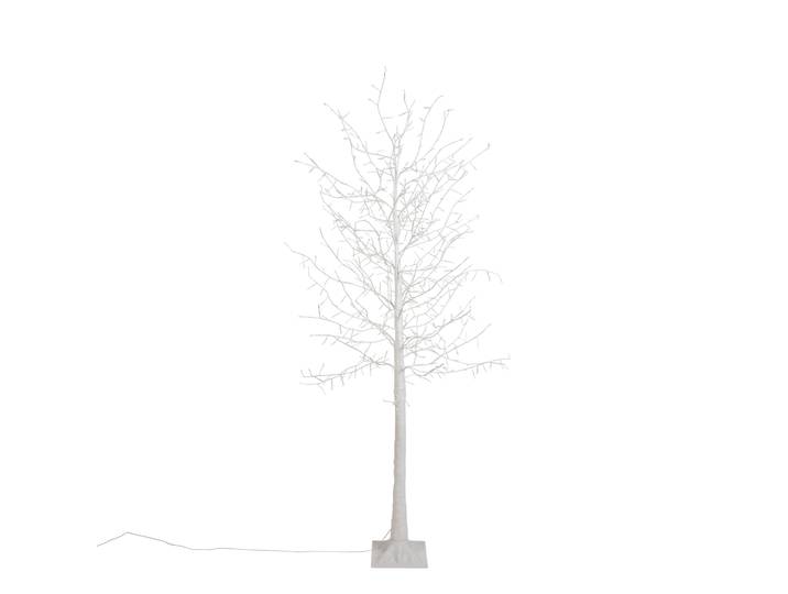 Lampadaire de Noël Arbre blanc 180cm LED incluse avec minuterie