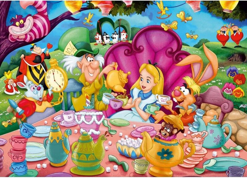 Ravensburger Puzzle 1000 pièces - Alice au pays des merveilles (Collection Disney)