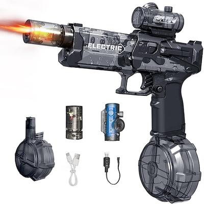 Ultimate Battle Blaster – motorisierte Wasserpistole mit großer Reichweite, interaktiver Beleuchtung, ergonomischem Griff, robust für Spaß im Freien
