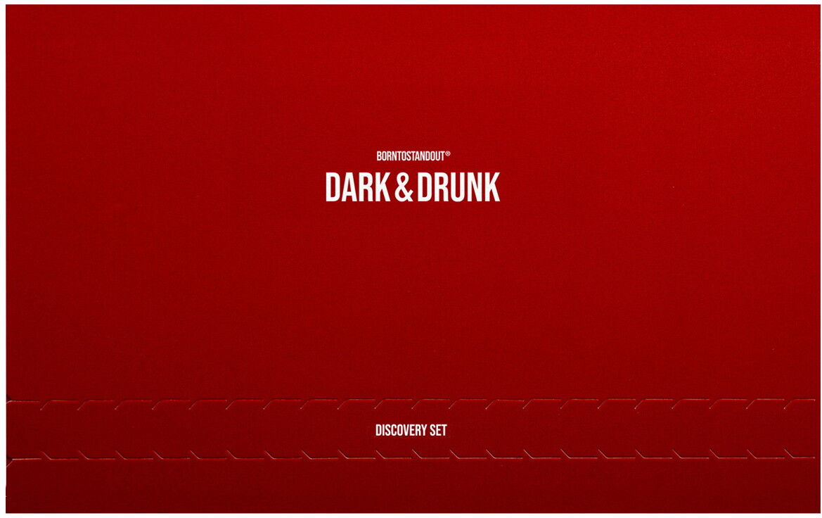 BORNTOSTANDOUT Dark & Drunk Discovery Set