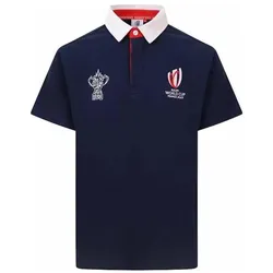 Sportfolio, Herren, Sportshirt, polo rugby weltmeiterchafttrophäe 2023 (S), Blau
