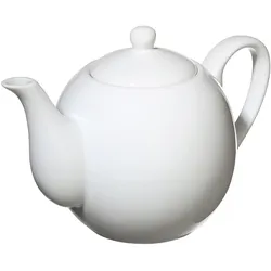 CILIO Porzellan Teekanne / Kaffeekanne 1,5 Liter weiß
