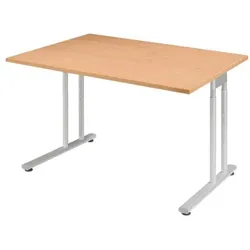 Geramöbel Schreibtisch »Lissabon« 120 cm braun, 120x72x80 cm
