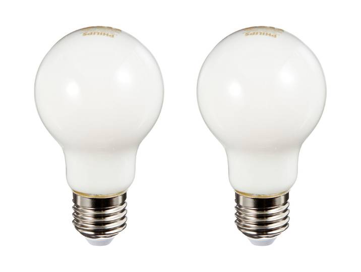 Philips LED-Kolben E27 warmweiss 4.5 W 2 Stück