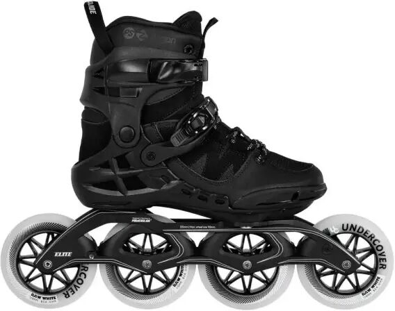 Inline Skates Powerslide Phuzion Argon Road Black 110 (Black - 8)  - Black - Size: 8 UK