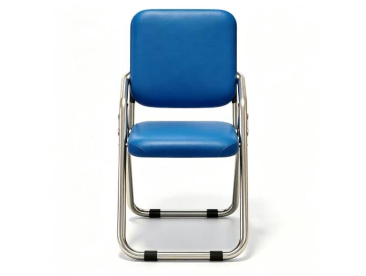 FCZVWPR Moderner Esszimmerstuhl, Klappbare Küchenhocker, Beistellstuhl Home-Office-Schreibtischstuhl, Bequeme Rückenlehne, For Pub Coffee Home Dining Kitchen(Blue)