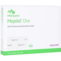 Mepitel One Silikon Netzverband 7,5 x 10 cm 10 St