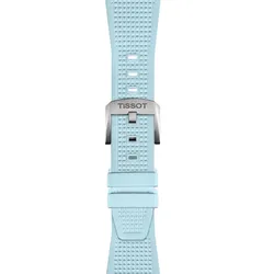 Tissot Ersatzarmband Kautschuk blau 12 mm, für PRX T852.050.985