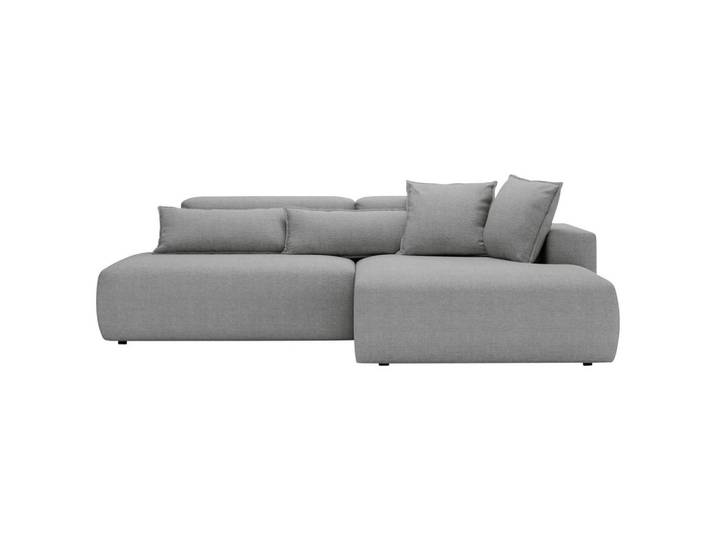 Livetastic Ecksofa Arte, Grau, Kunststoff, 4-Sitzer, Füllung: Schaumstoff, L-Form, 284x160 cm, Stoffauswahl, Armteil rechts, Wohnzimmer, Sofas & Couches, Wohnlandschaften, Ecksofas