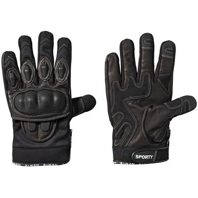 Motorradhandschuhe NERVE "Sporty" Gr. XXL, schwarz, Handschuhe, XXL, mit Weitenverstellung