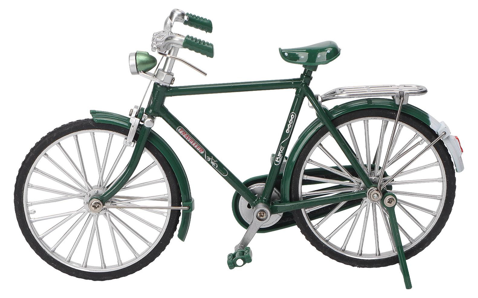 Gistuch Vintage Miniatuur Fietsmodel voor Decoratie op Bureau of Boekenkast