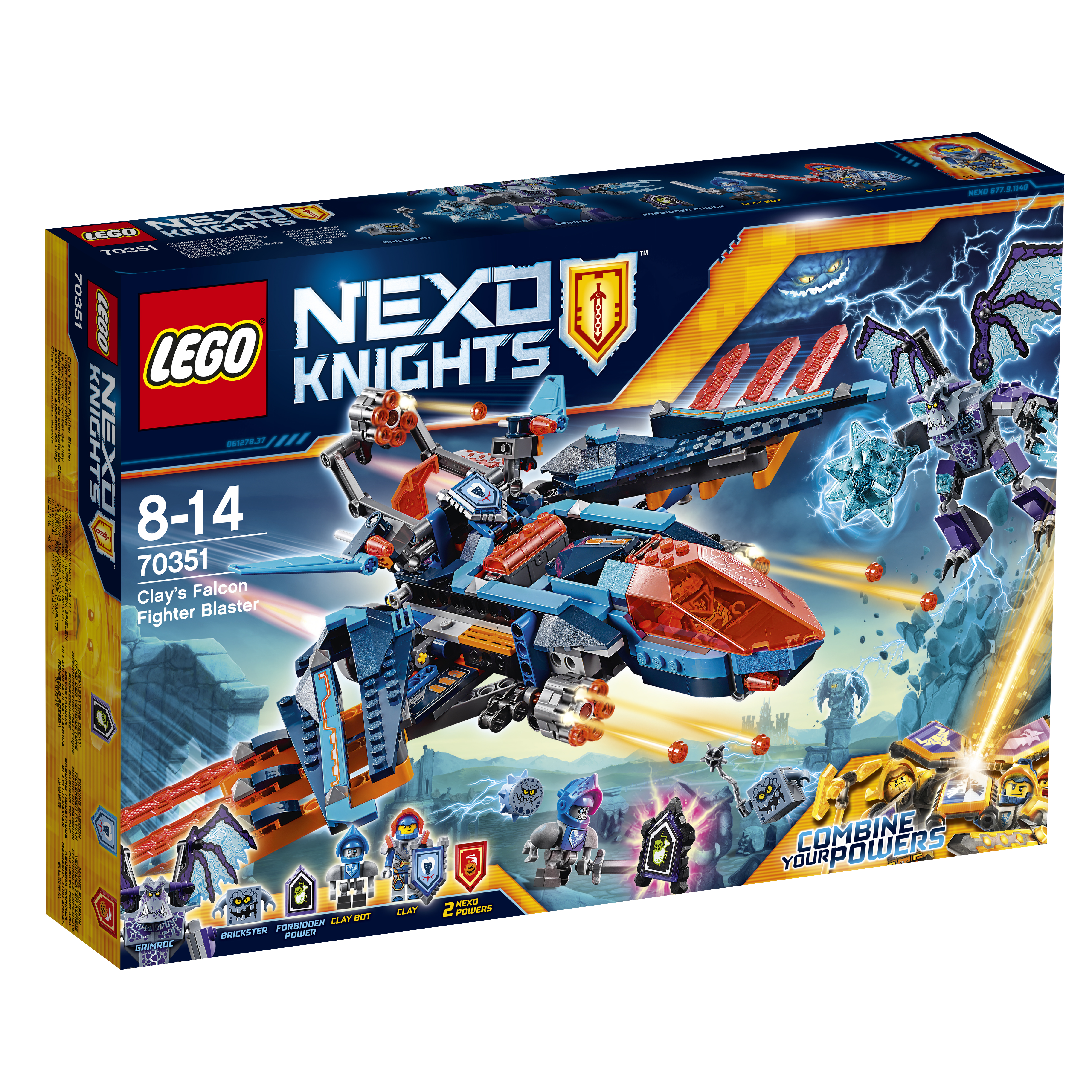 LEGO Nexo Knights Clays Blaster-Falke 70351