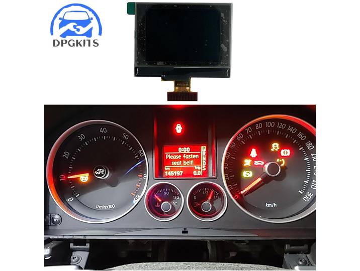 DPGKITS 1 pièce Écran LCD du tableau de bord adapté pour Volkswagen Golf V/Touran/Pasat/Jetta 1TD920862 92290206 Vente en gros