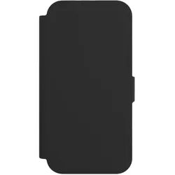 Nivocase Klapphülle für Apple iPhone 17 Handyhülle aus Kunst Leder NIVOflip schwarz (Apple iPhone 17), Smartphone Hülle, Schwarz