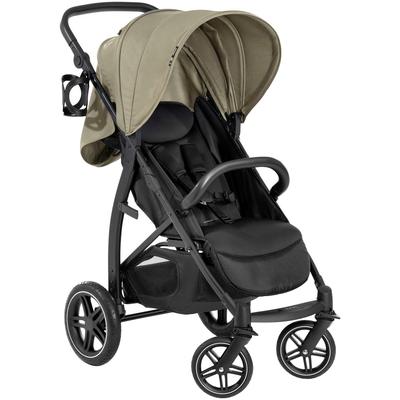 Kinder-Buggy HAUCK "Rapid 4D", Kinder, grün (olive), Aluminium, Kunststoff, Polyester, Kinderwagen, belastbar bis 22 kg